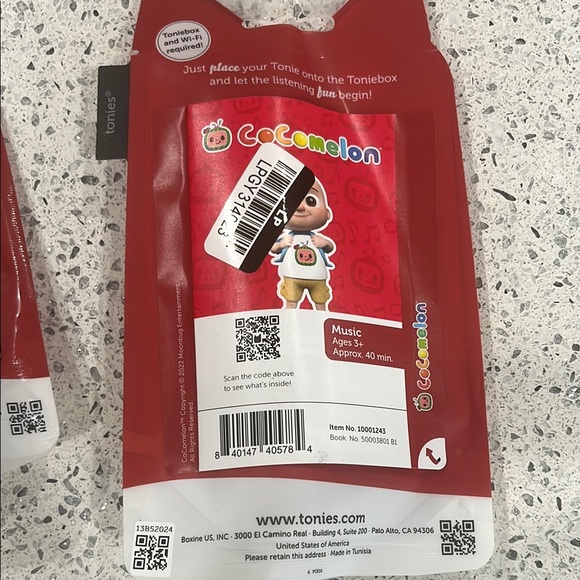 Tonies Audio Characters Set - children’s songs and Cocomelon - Picture 3 of 3